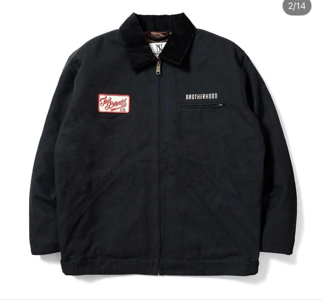 【未使用】The BONEZ DUCK JACKET XL BLACK