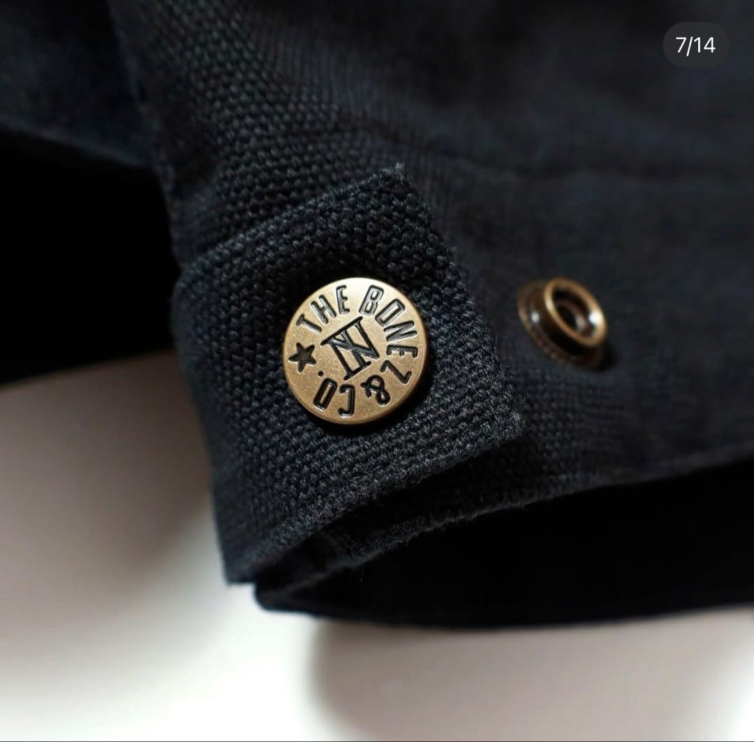 【未使用】The BONEZ DUCK JACKET XL BLACK