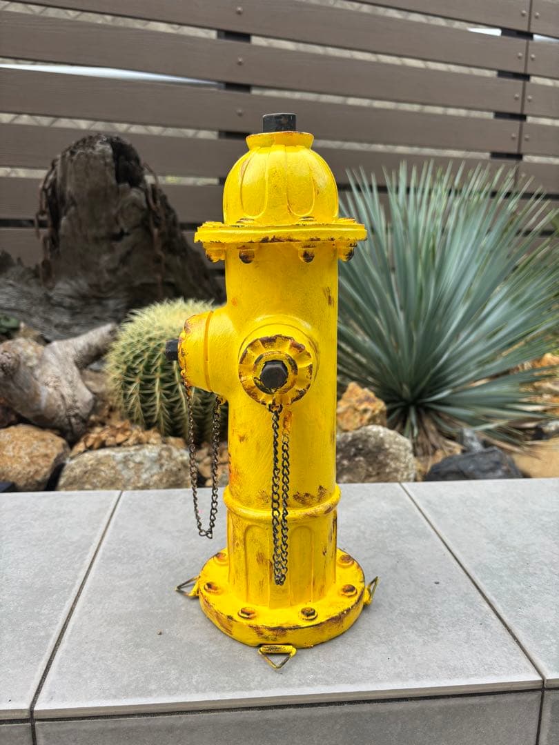 消防栓型オブジェ 約35cm アメリカン　アンティーク加工