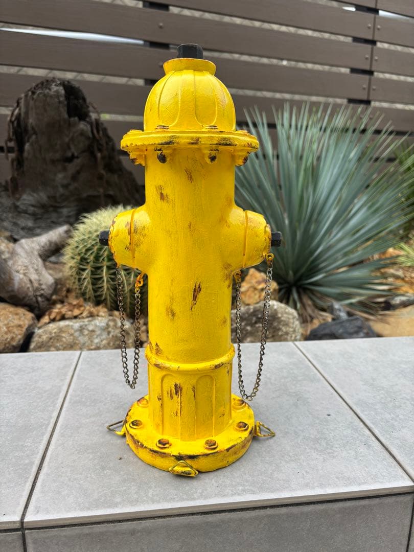 消防栓型オブジェ 約35cm アメリカン　アンティーク加工