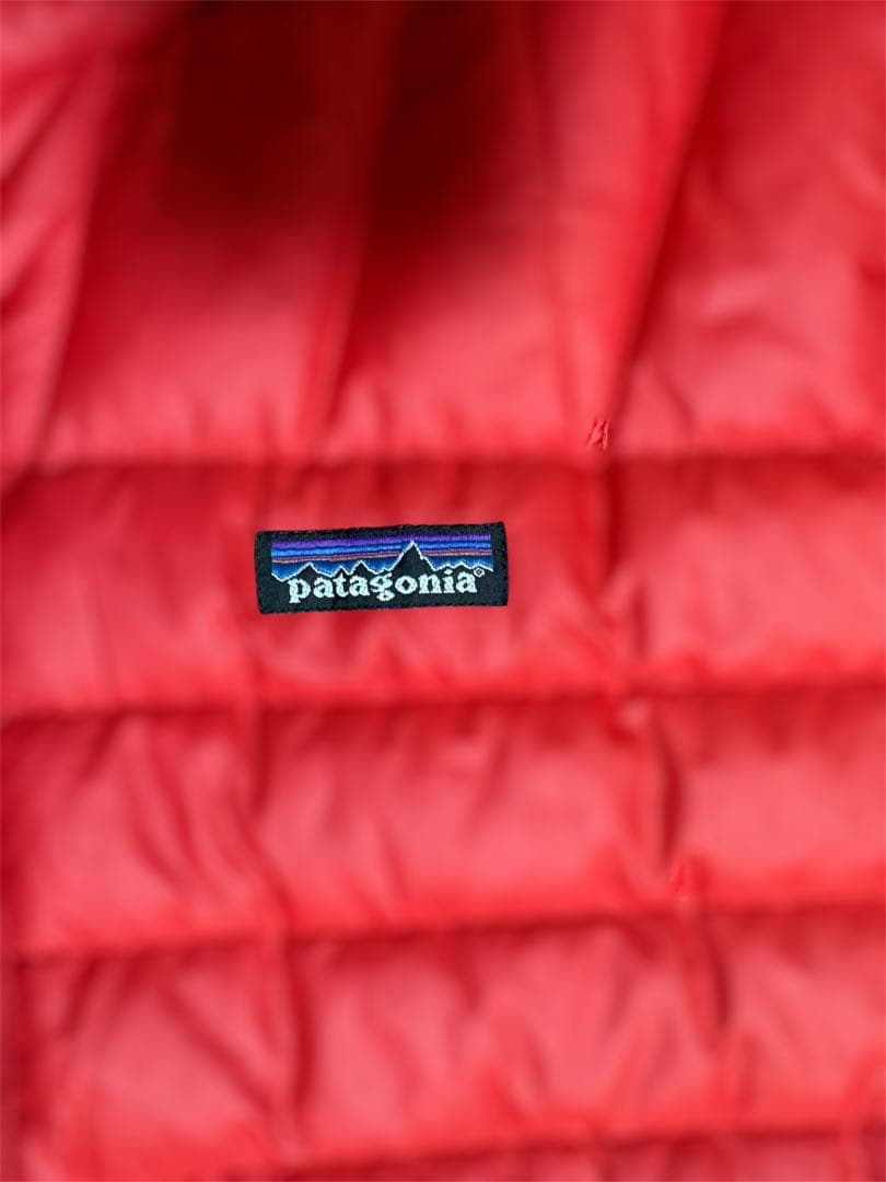 p*n様 Patagoniaパタゴニア ダウンベスト オレンジ M