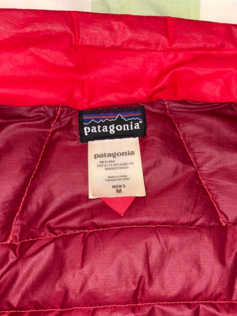 p*n様 Patagoniaパタゴニア ダウンベスト オレンジ M