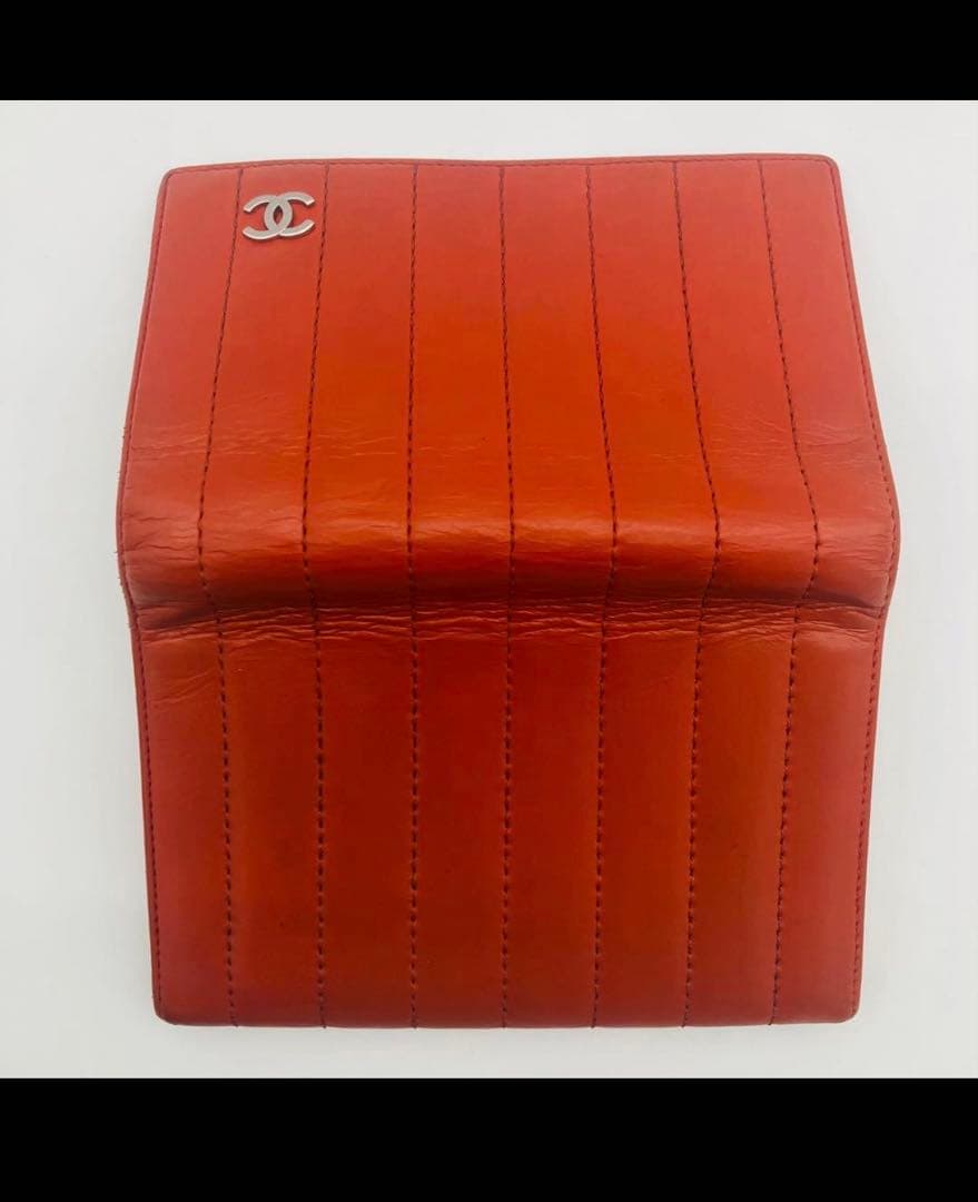 CHANEL シャネル マドモアゼル 財布 コンパクト 二つ折り財布