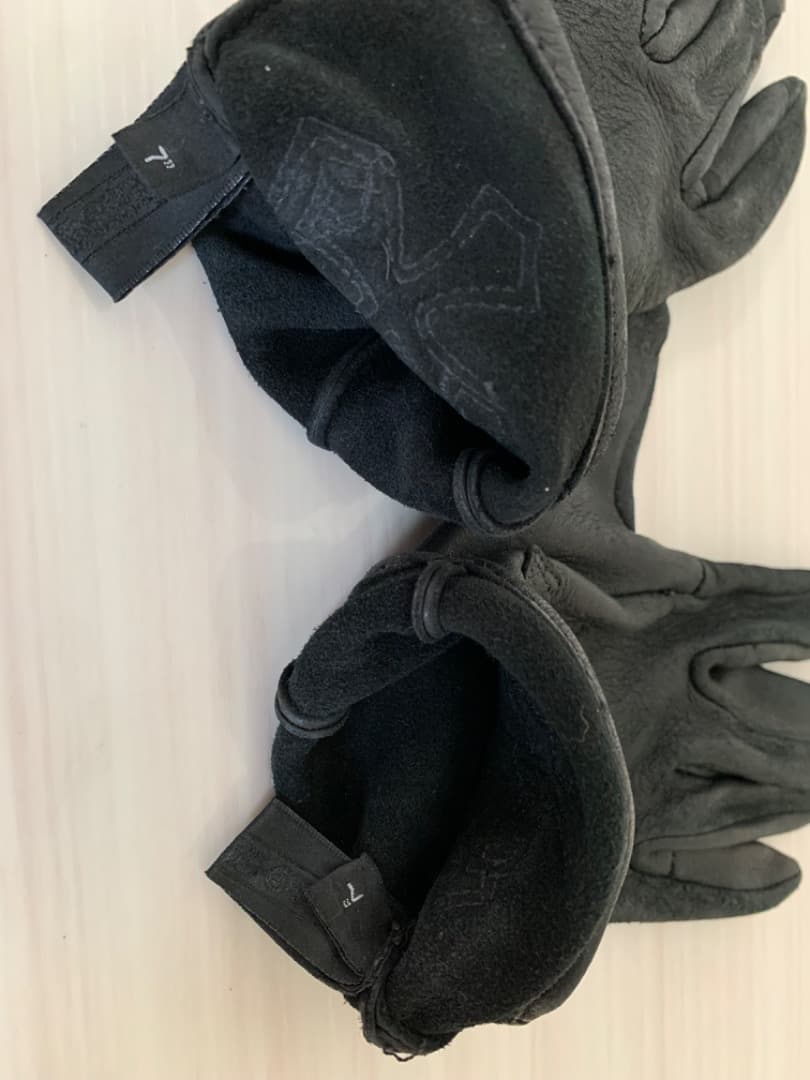 CHROME HEARTS　クロムハーツ　レザー手袋　セメタリークロス