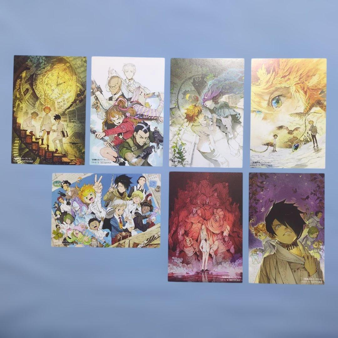 約束のネバーランド 全巻セット 0巻 短編集 アートブック イラストカード20枚