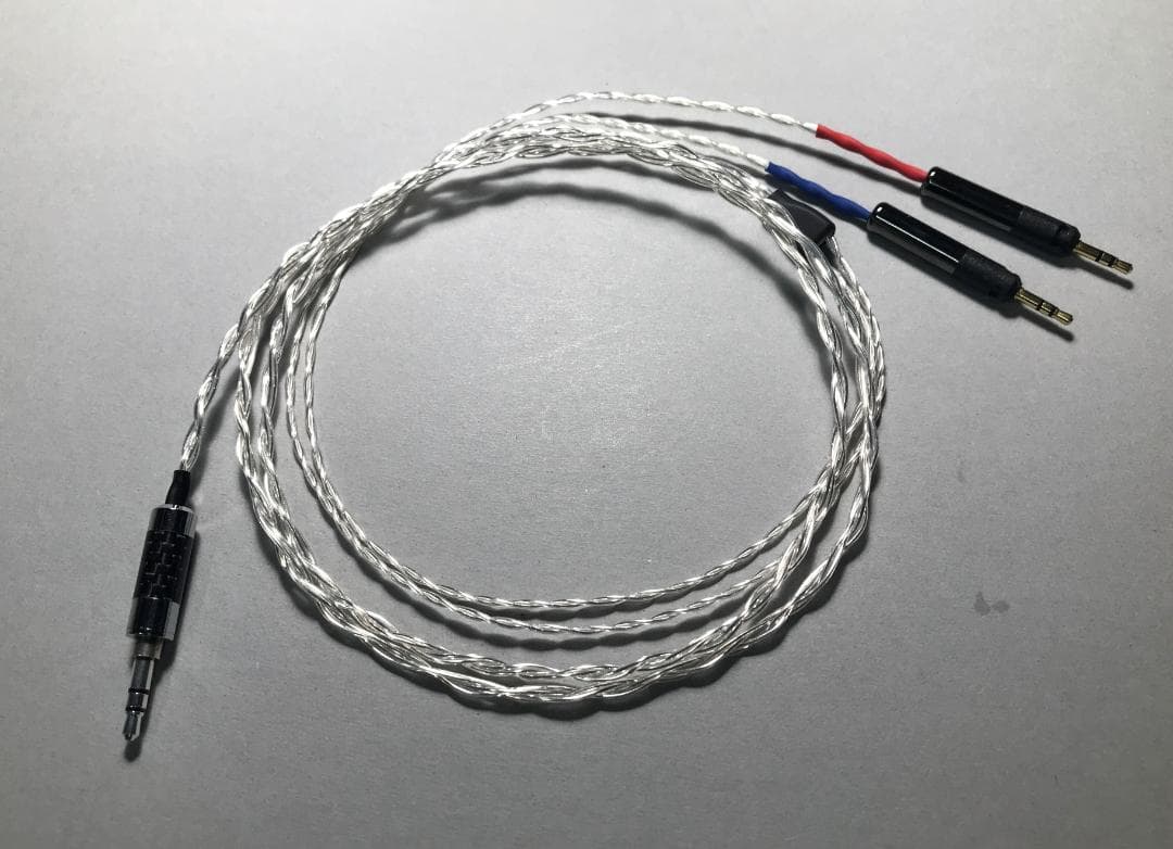 オーディオテクニカ用 銀メッキ線 リケーブル R70x用