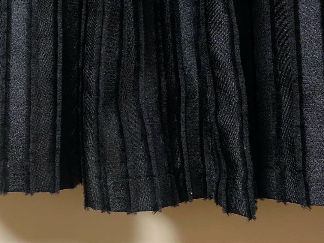 comme des garcons コムコム プリーツ フレア スカート