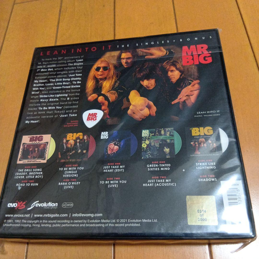 Mr. Big★ミスタービッグ★LEAN INTO IT SINGLE BOX