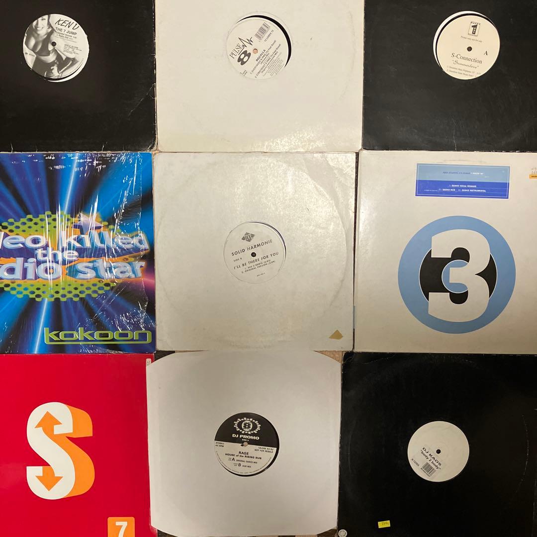 ジャンク レコード まとめ売り 90枚 Trance House Techno