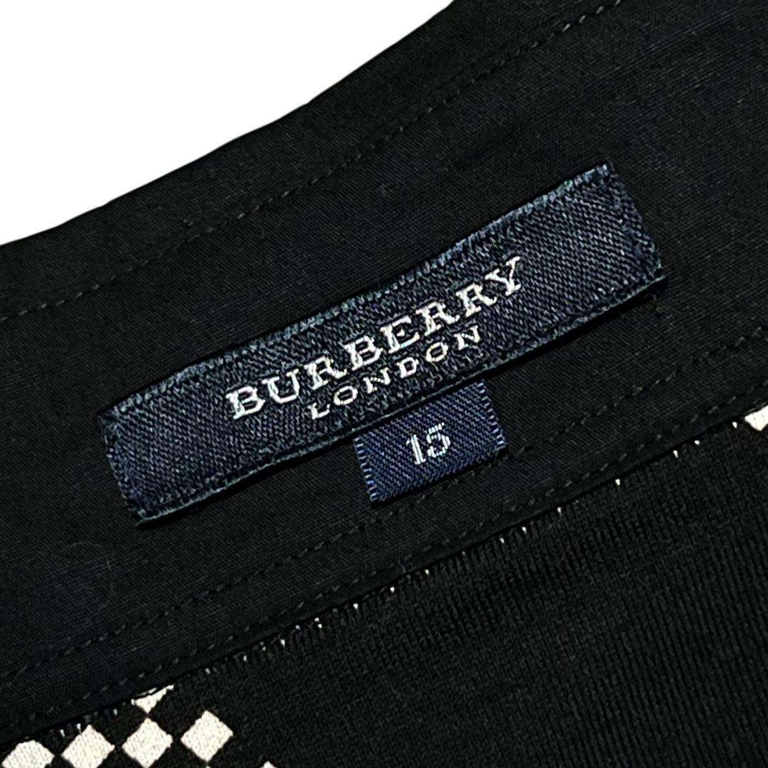 【大きいサイズ】【15】BURBERRY LONDON メガチェック ポロシャツ