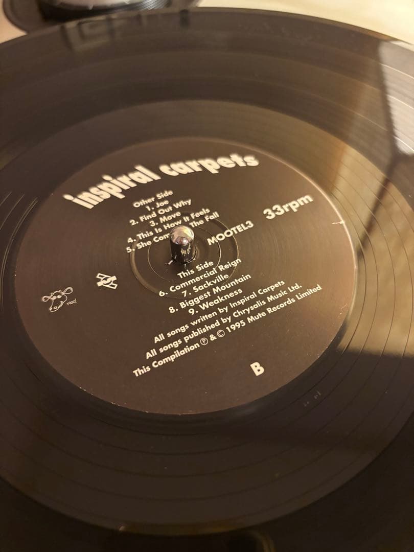 Inspiral Carpets - The Singles レコード　美品