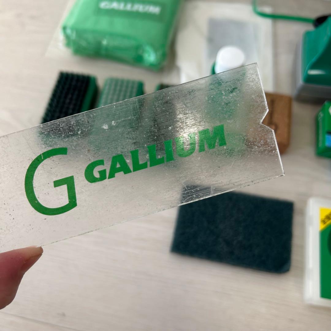 GALLIUM トライアルワクシングセット ホットワックス スノーボード
