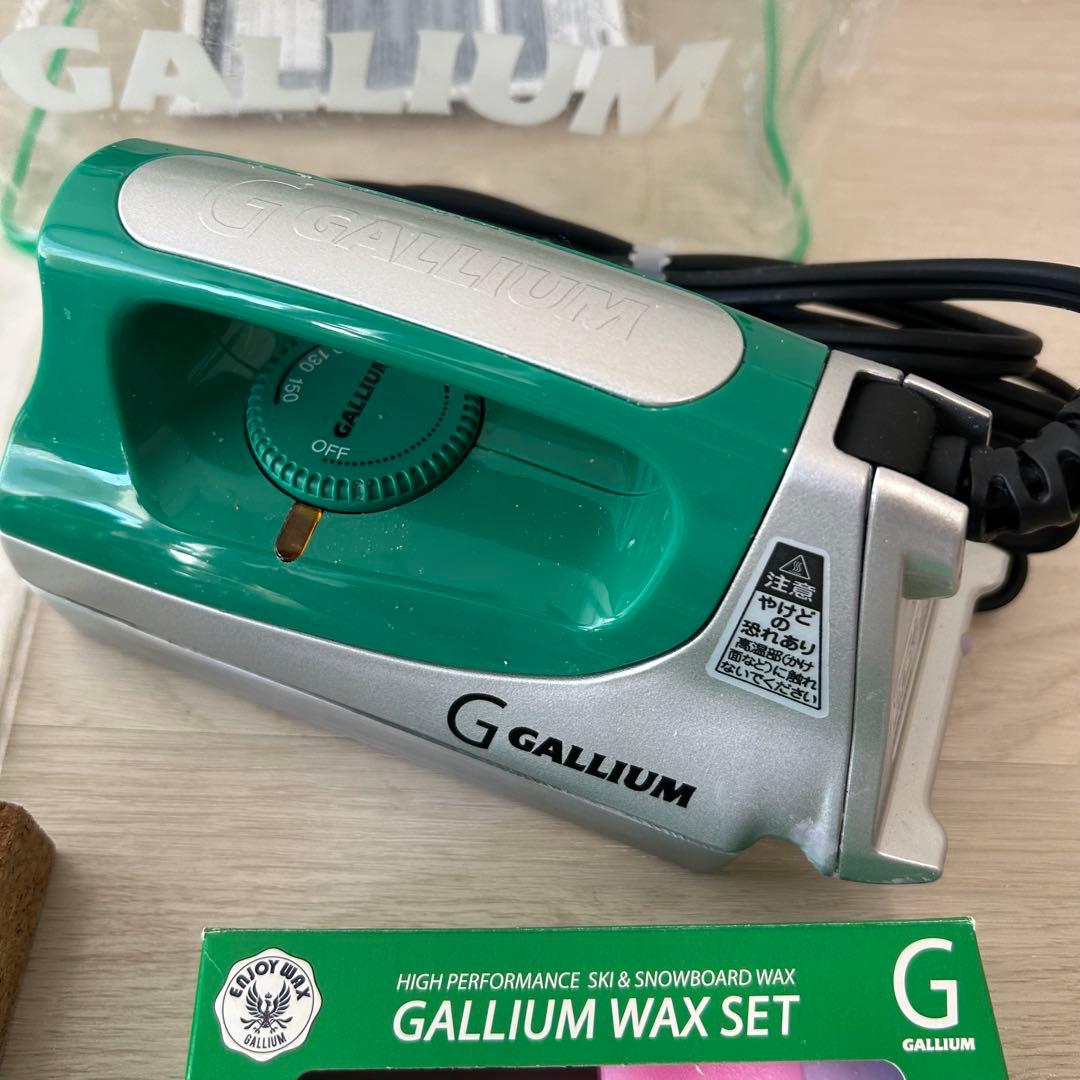 GALLIUM トライアルワクシングセット ホットワックス スノーボード