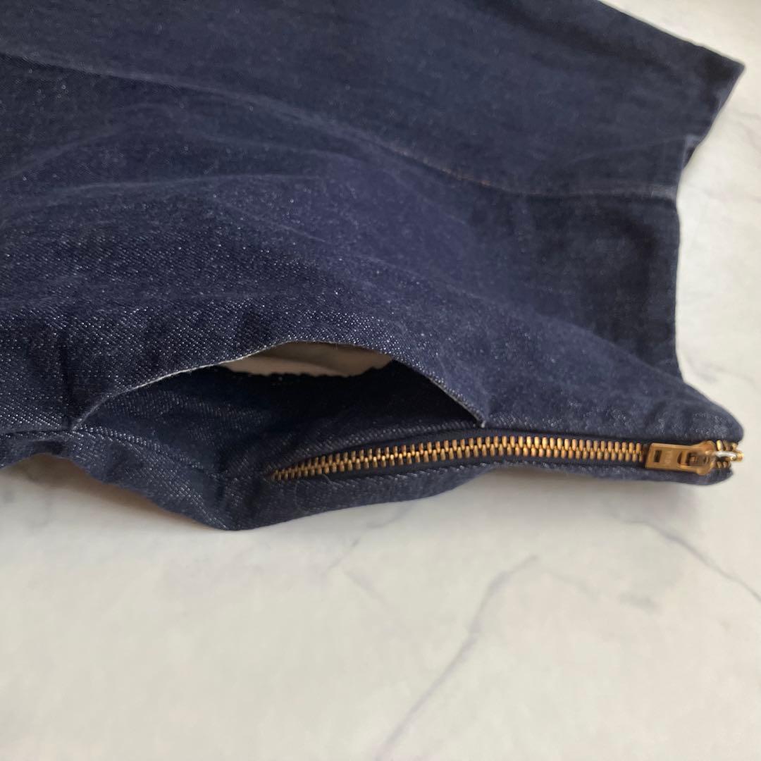 MADISONBLUE トラペーズデニムロングスカート　M フレア