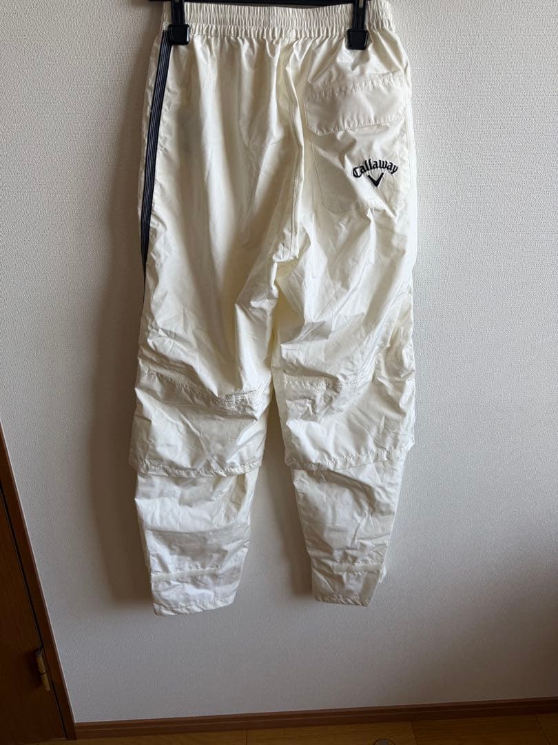 Callaway レインウェア ホワイト　セットアップ上下　size L