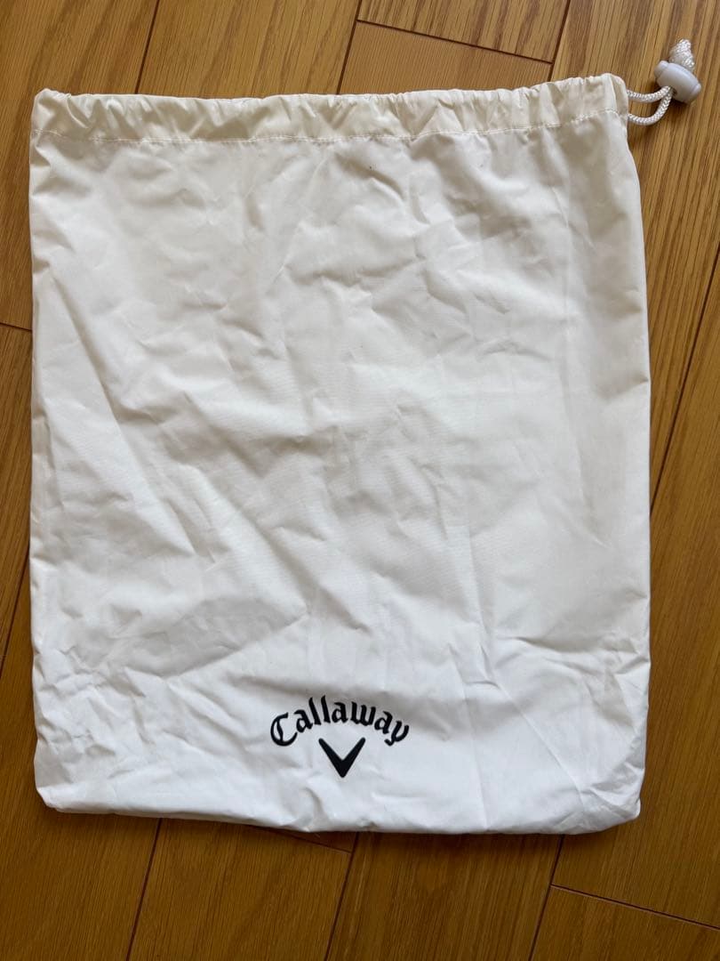 Callaway レインウェア ホワイト　セットアップ上下　size L