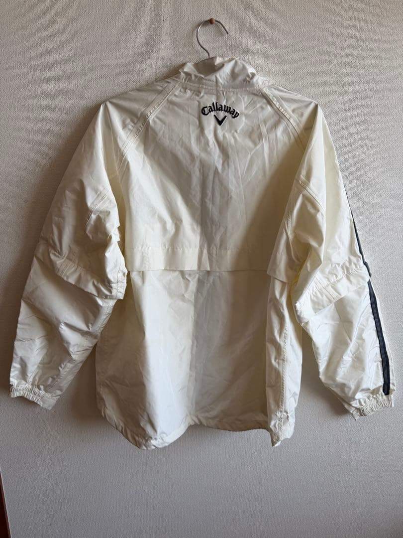 Callaway レインウェア ホワイト　セットアップ上下　size L