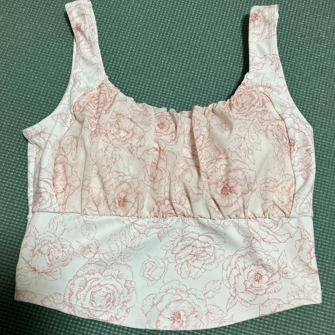 SKALA フローラルデザイン ヨガウェアセット LAVA