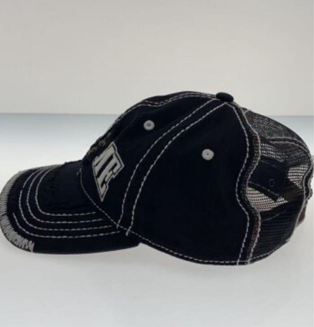 Supreme TRUE RELIGION ダメージ加工キャップ 黒