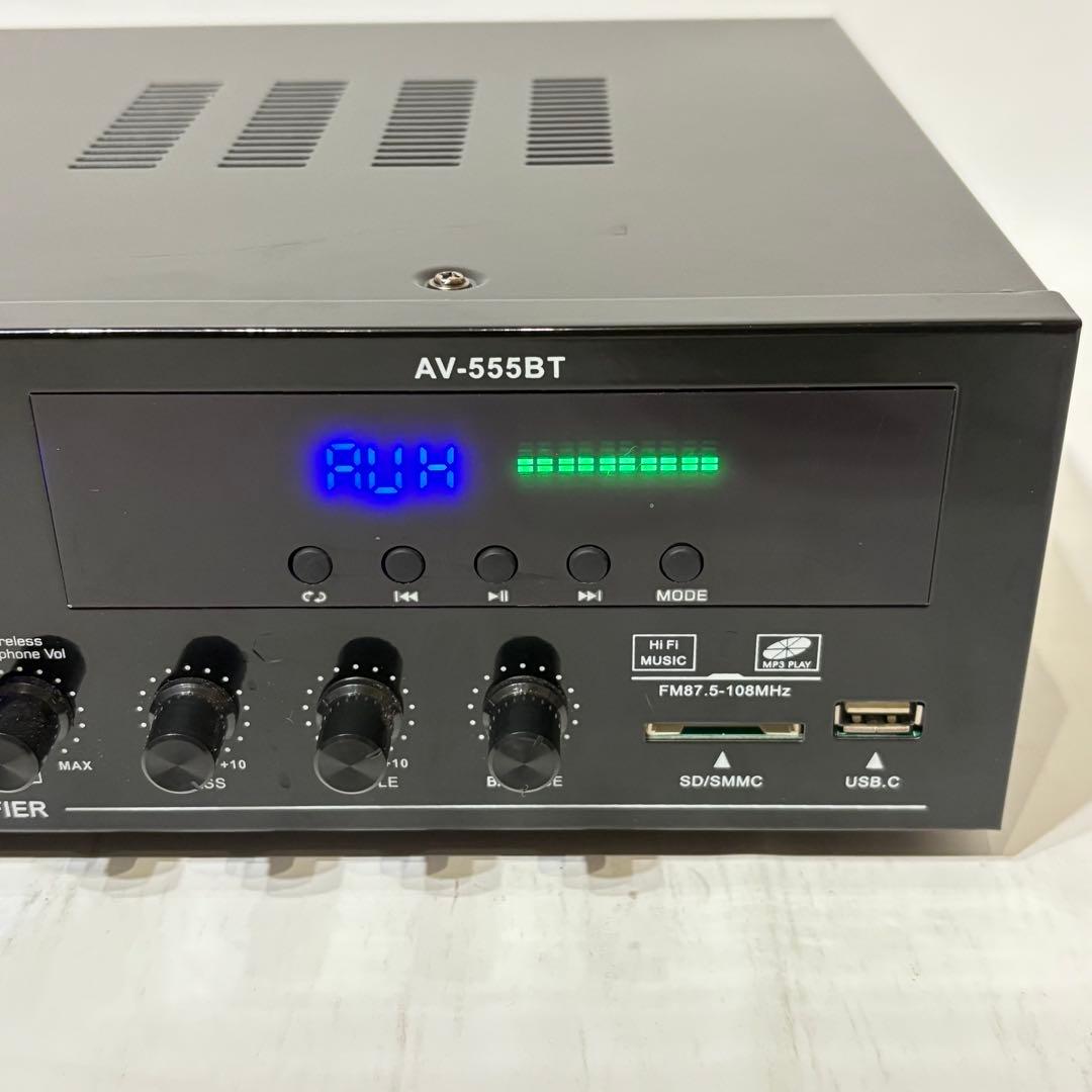 Sunbuck AV-555BT Bluetooth サウンドアンプ カラオケ