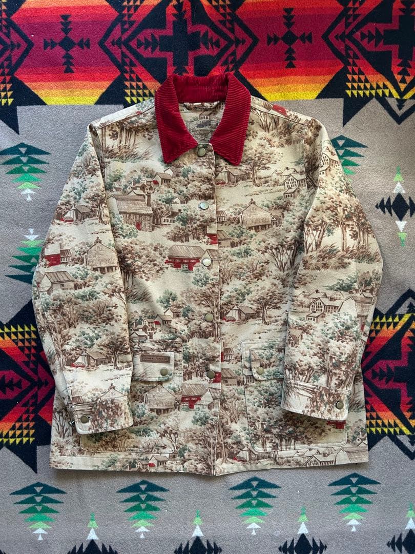 Ralph Lauren 総柄カバーオール トワルドジュイ風
