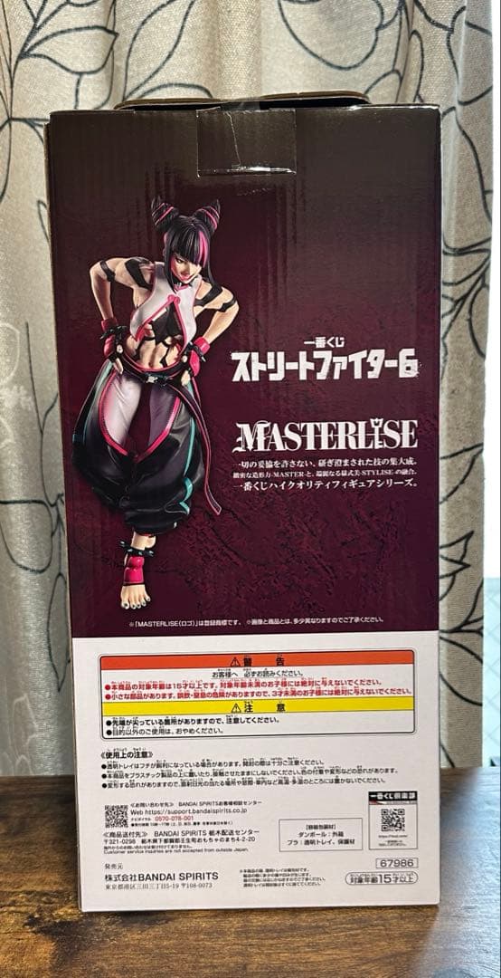 一番くじ　ストリートファイター6　A賞　ジュリ　フィギュア　MASTERLISE