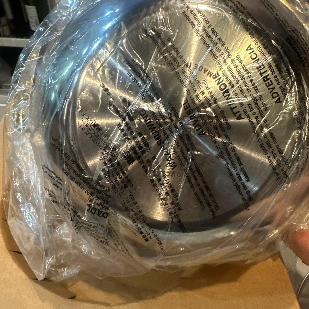 マイヤー　NEW PAN 22CM ガラス蓋付き