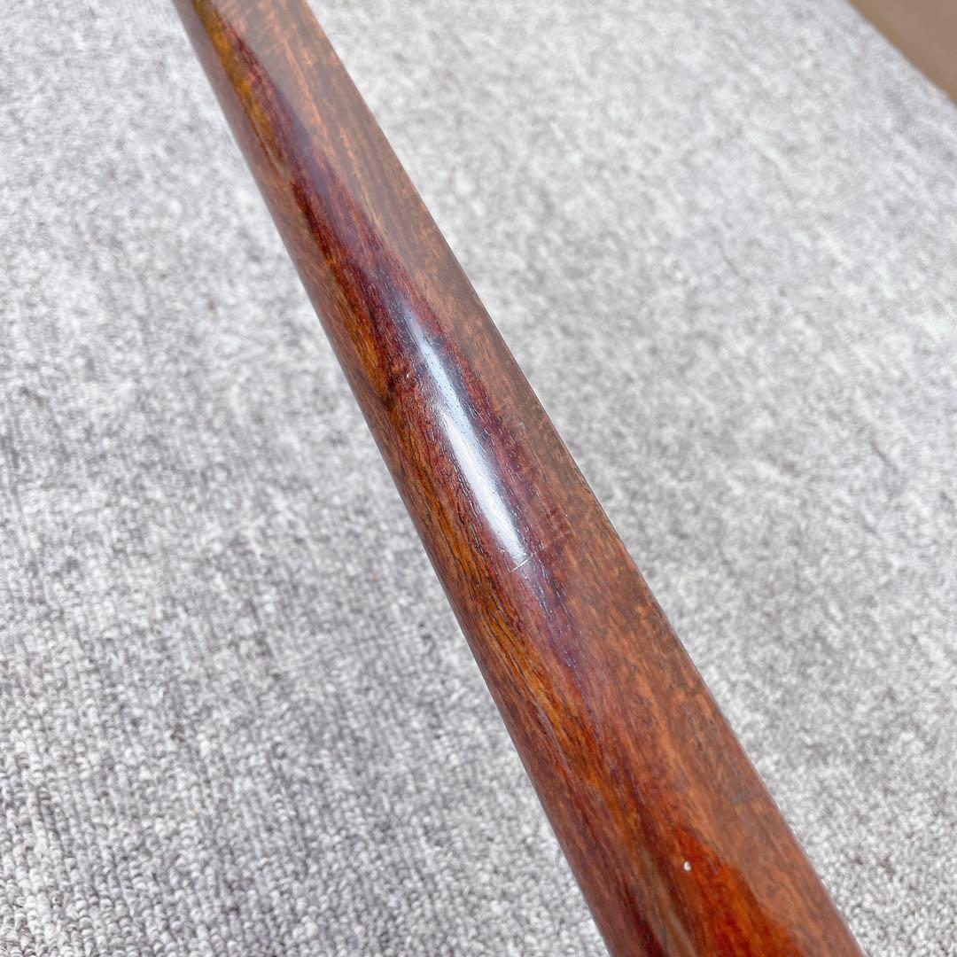 三味線 一本溝 紅木 子持ち綾杉 中棹 金細 和楽器 刻印あり