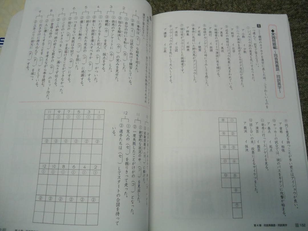 サピックス　言葉ナビ上巻/下巻　　2冊　中古品　塾生専用/非売品　ほぼ未解答