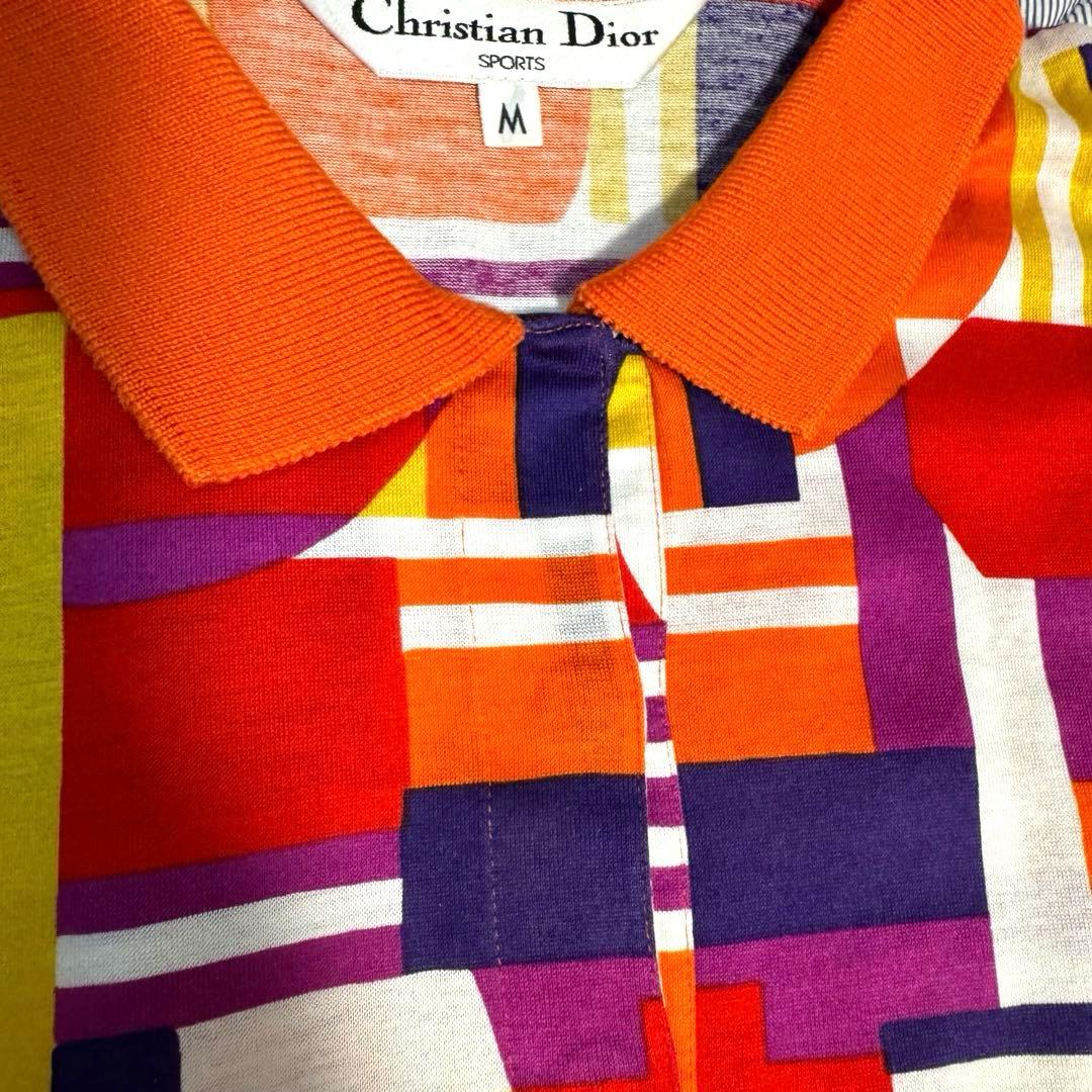 Dior Christian Dior Sports ポロシャツ 総柄　マルチM