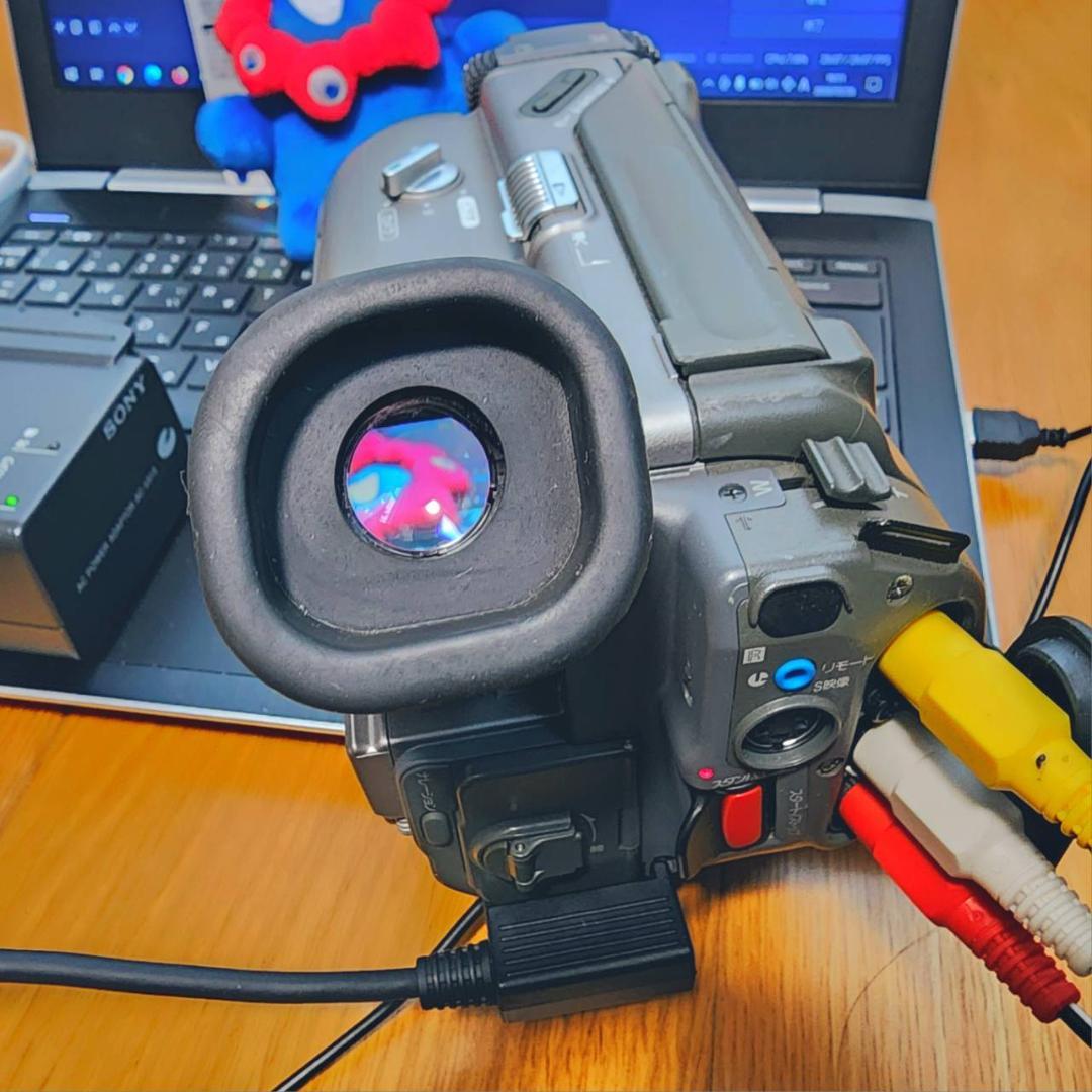 【動作確認済】 SONY Hi8 高画質 ビデオカメラ AC アダプター セット
