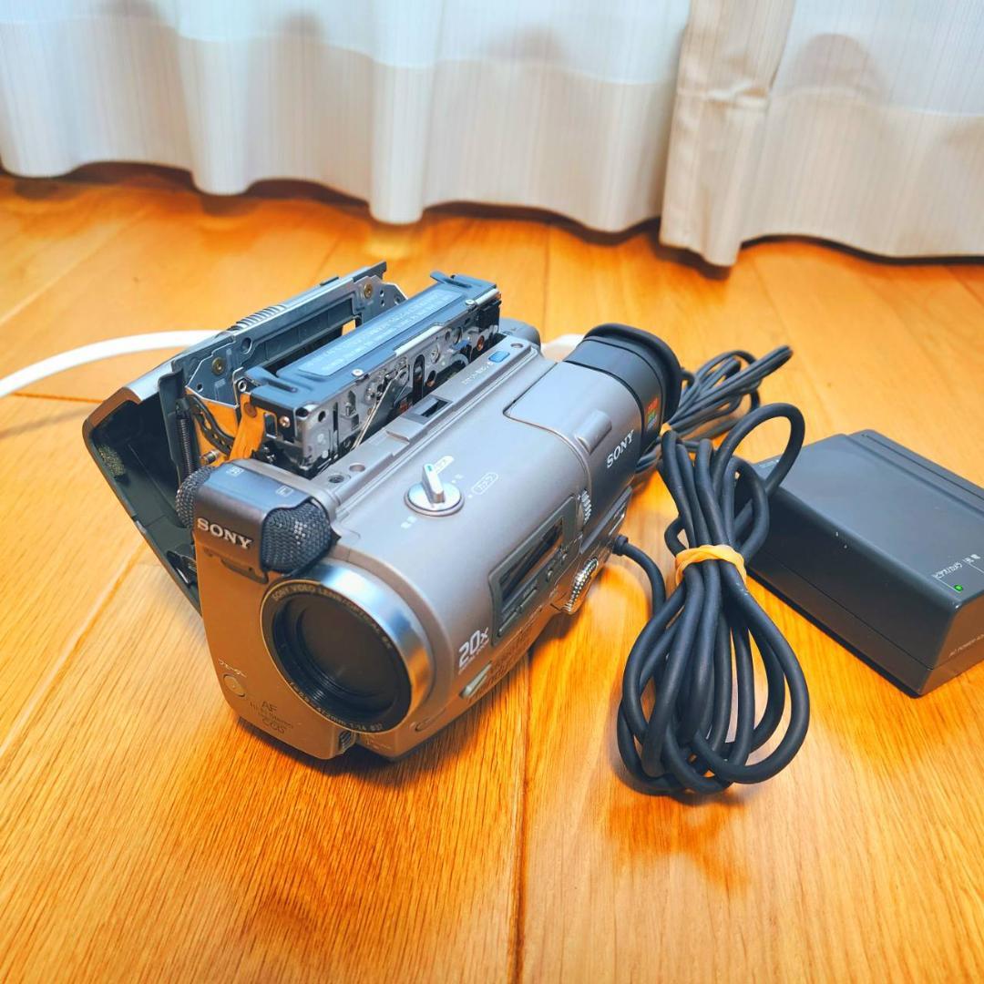 【動作確認済】 SONY Hi8 高画質 ビデオカメラ AC アダプター セット