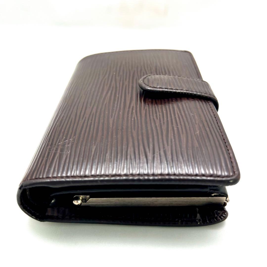 ルイヴィトン エピ ポルトフォイユ ヴィエノワ ブラウン M6324D