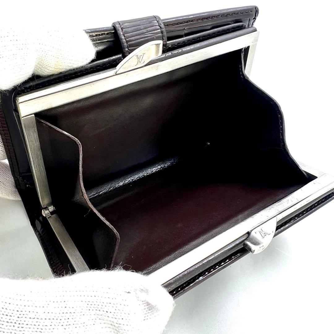 ルイヴィトン エピ ポルトフォイユ ヴィエノワ ブラウン M6324D