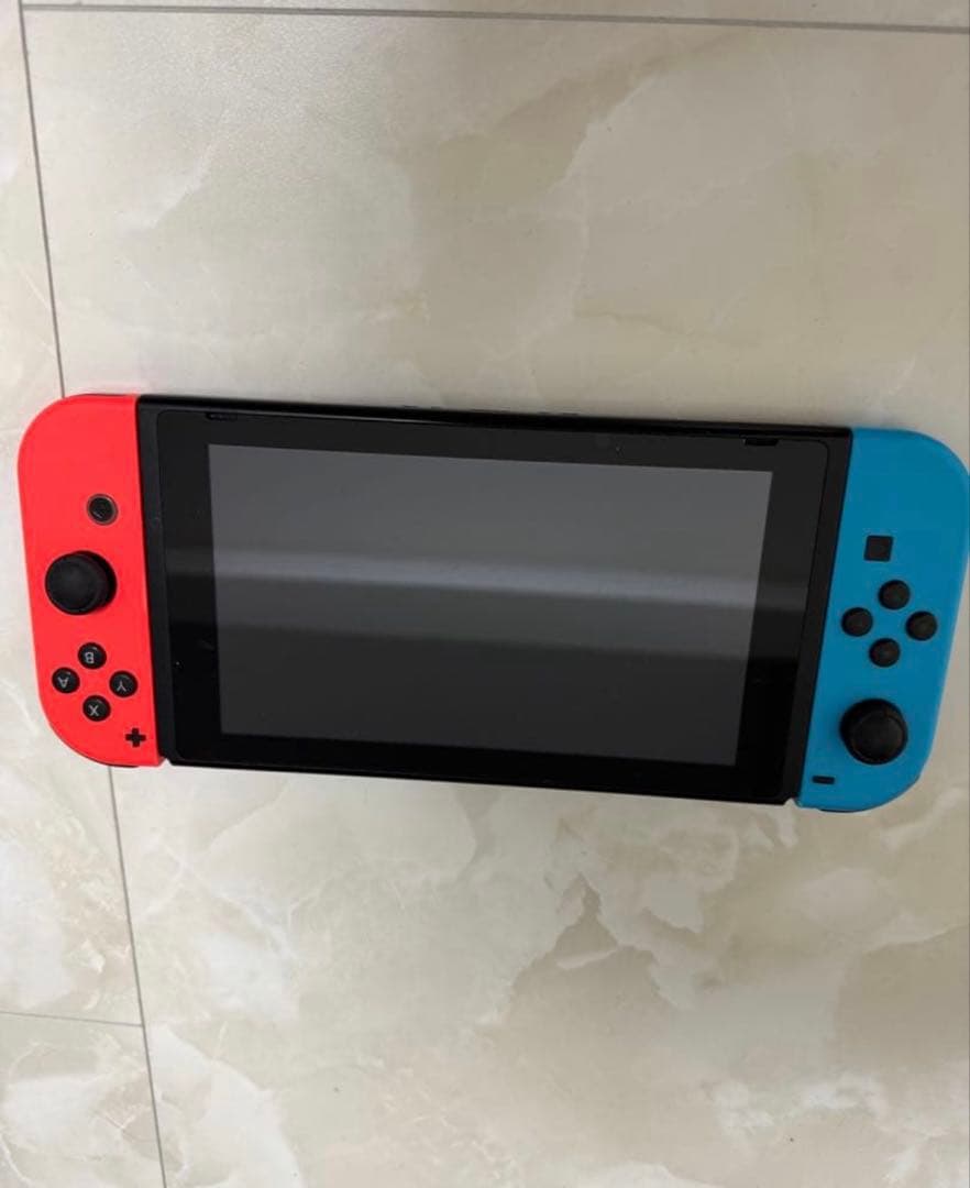 Nintendo Switch 本体 赤/青 モンスターハンターライズ付き