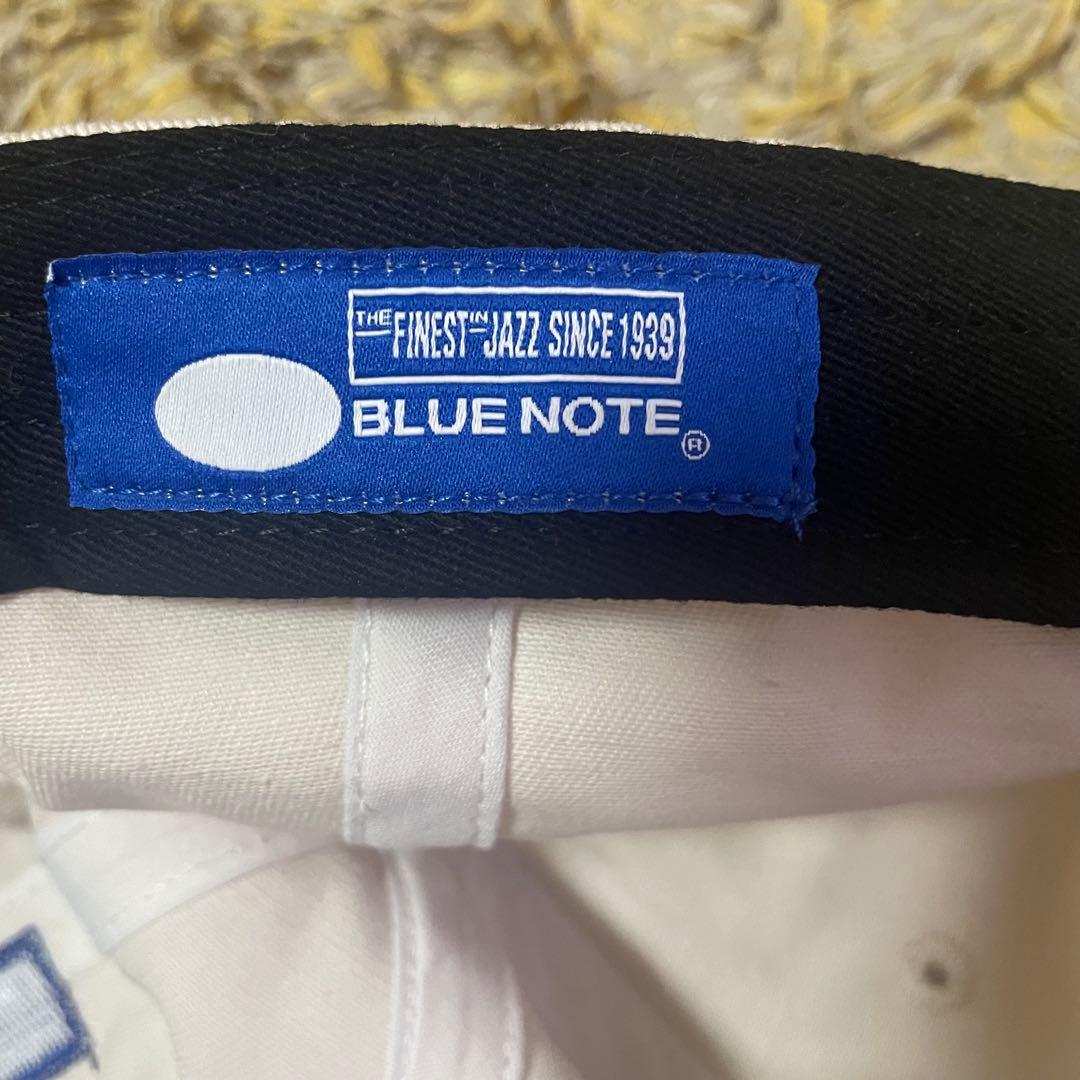 BLUE NOTE BUTTERコラボキャップ ホワイト/ブルー