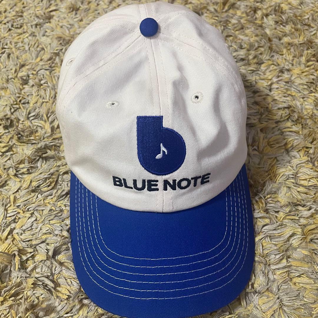 BLUE NOTE BUTTERコラボキャップ ホワイト/ブルー