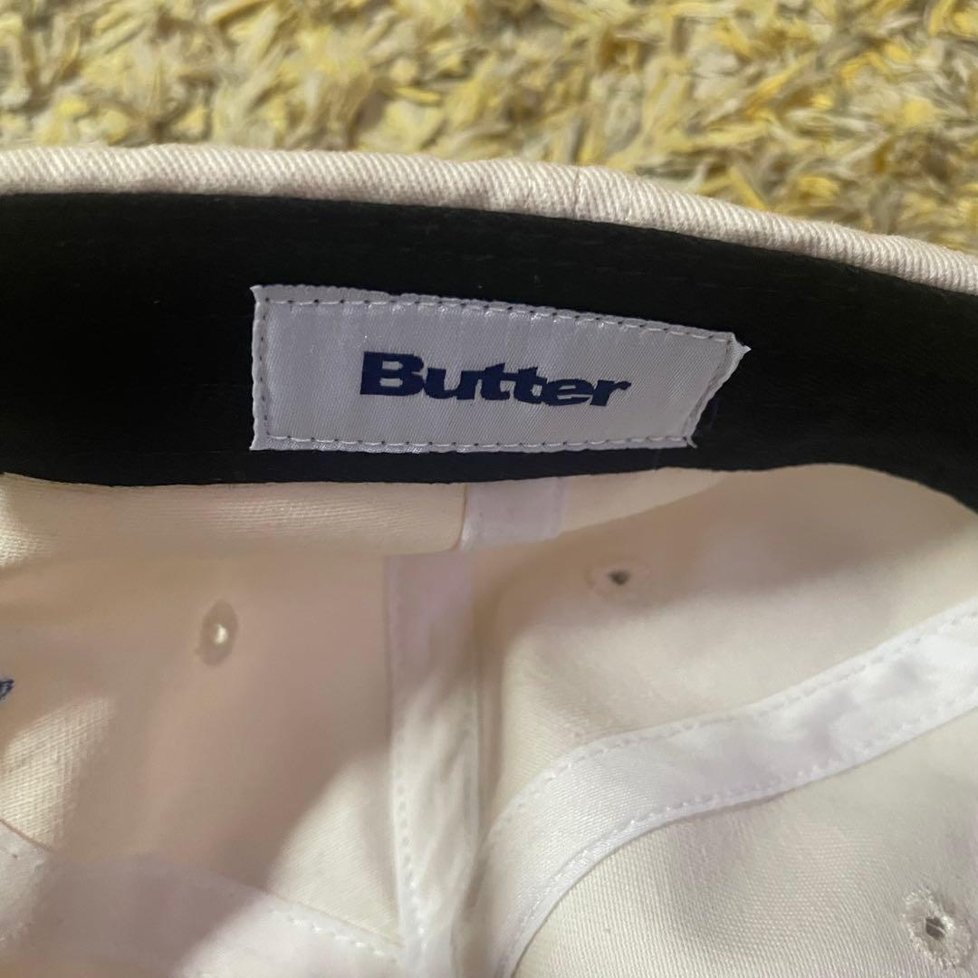 BLUE NOTE BUTTERコラボキャップ ホワイト/ブルー