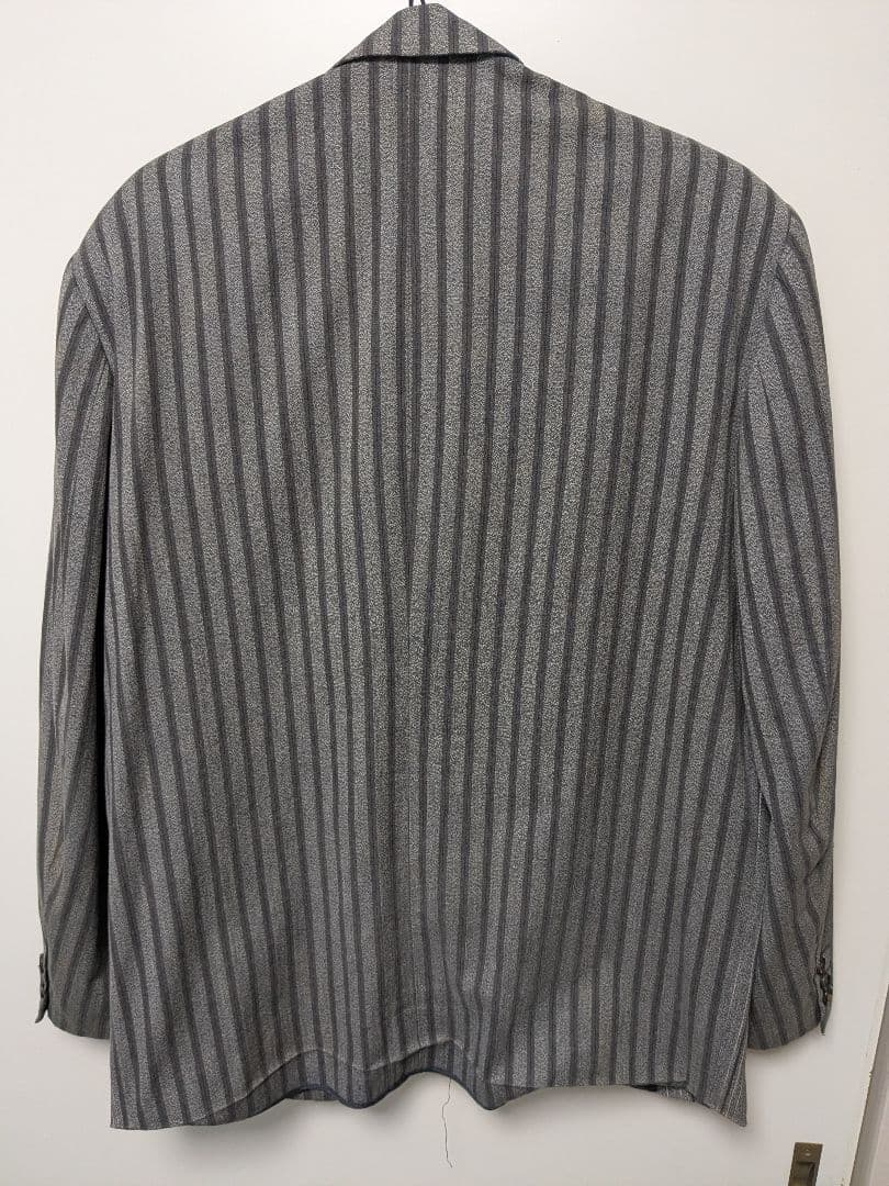 COMME des GARCONS HOMME コットンストライプジャケット