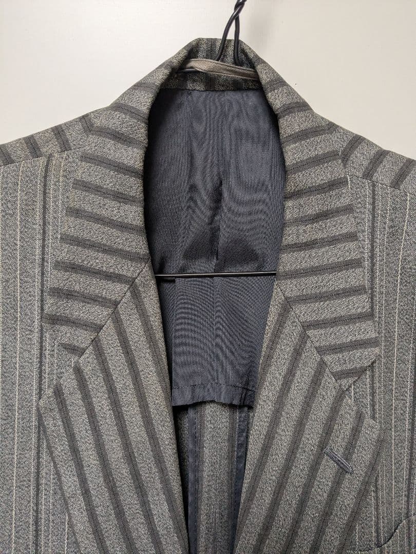 COMME des GARCONS HOMME コットンストライプジャケット
