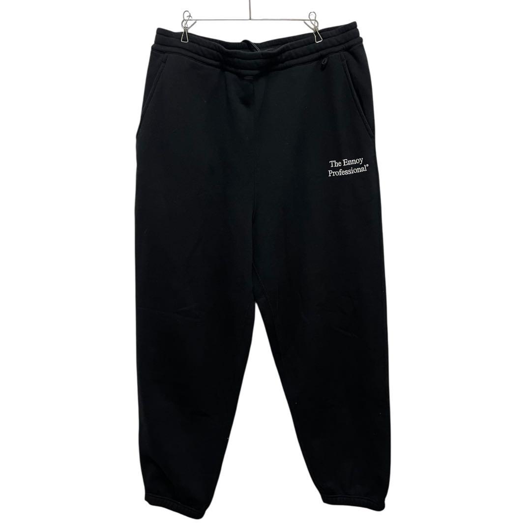 美中古 エンノイ THE ENNOY ロゴ スウェット パンツ XL 25SS