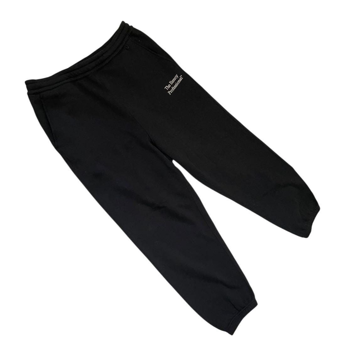 美中古 エンノイ THE ENNOY ロゴ スウェット パンツ XL 25SS