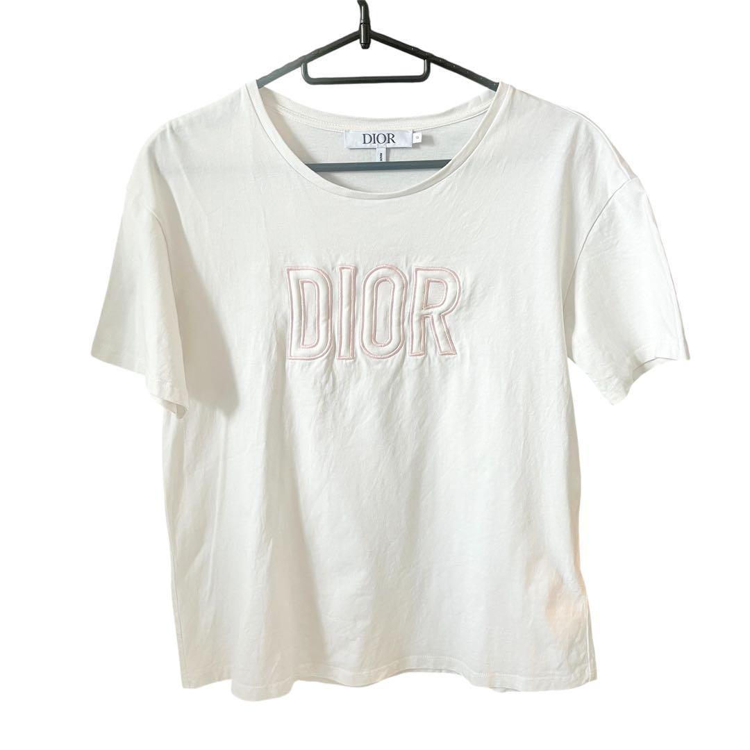 Dior キッズTシャツ(13歳用)ピンクロゴ⭐︎大人もOK⭐︎