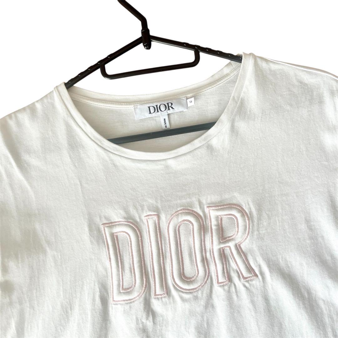 Dior キッズTシャツ(13歳用)ピンクロゴ⭐︎大人もOK⭐︎
