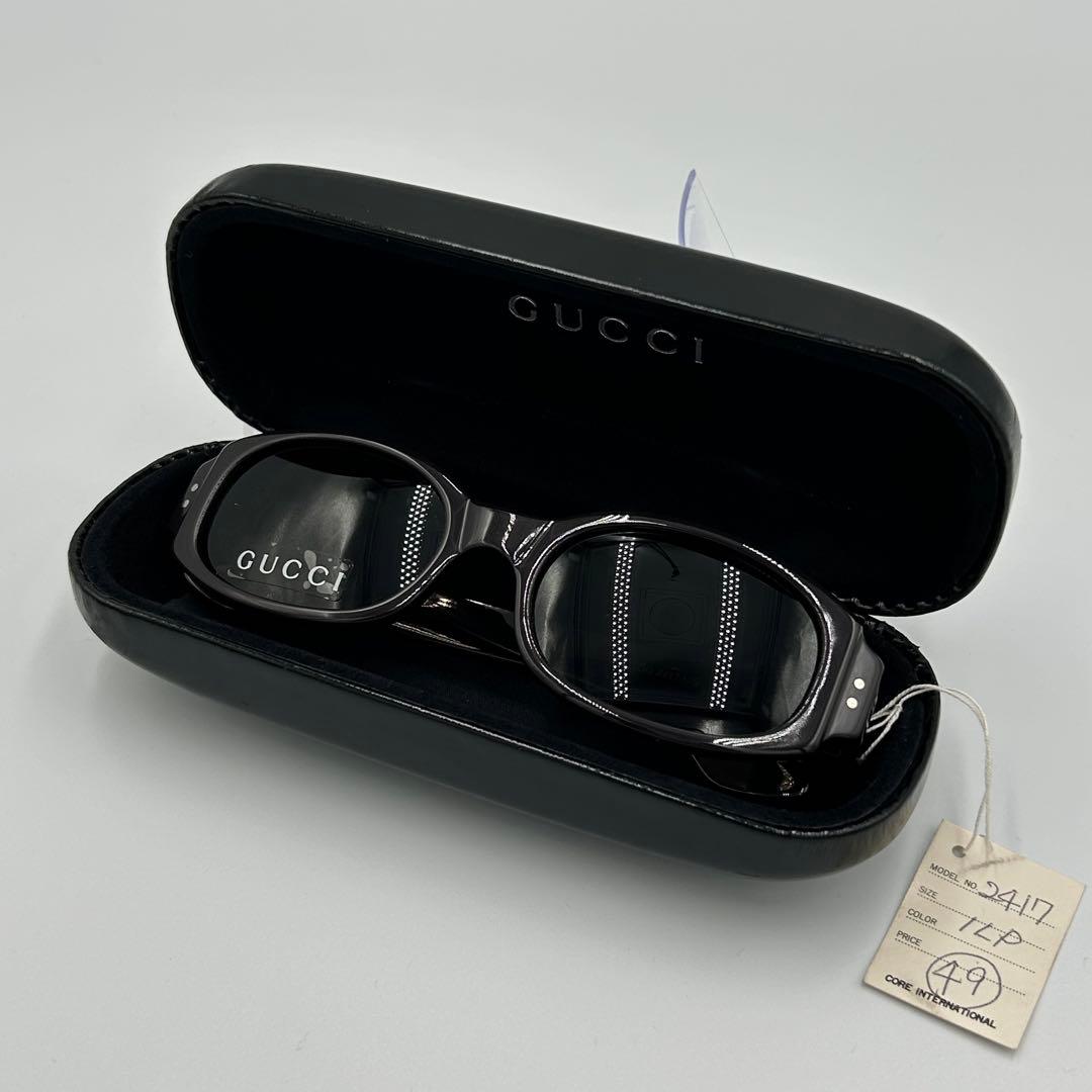 ✨タグ付✨archive GUCCI oval sunglasses y2k