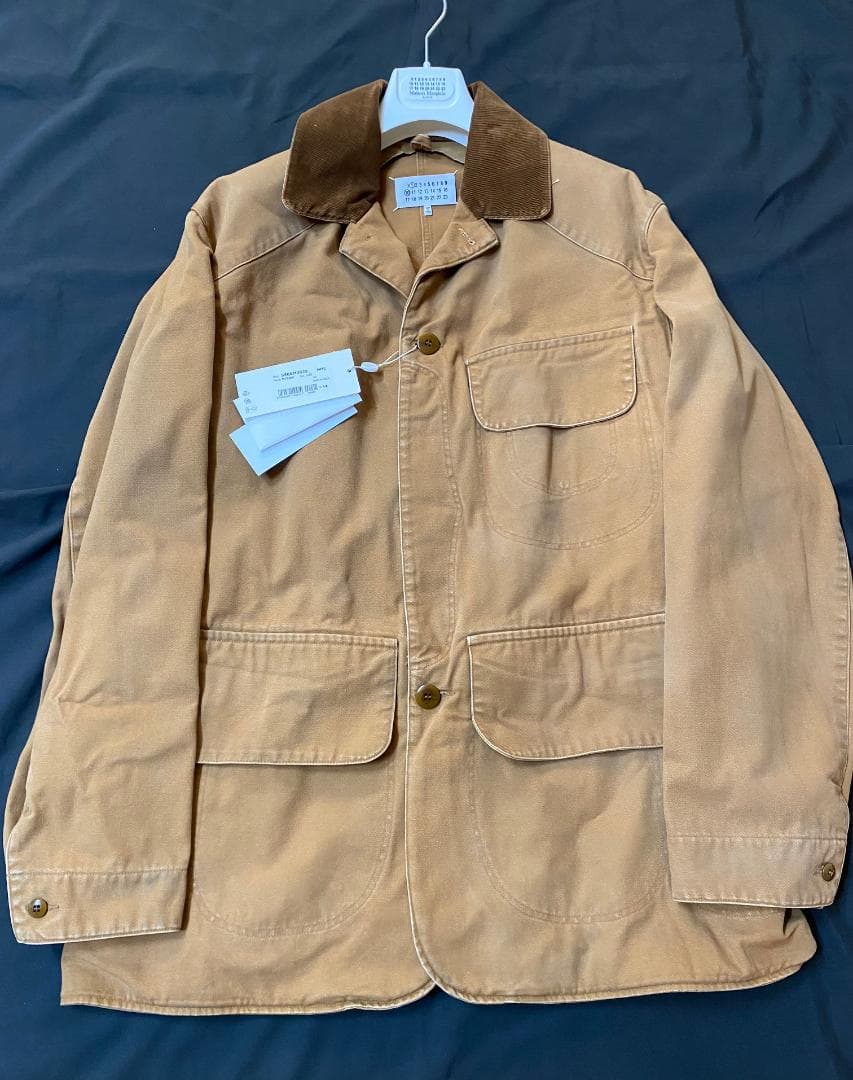 【新品】MAISON MARGIELA カラー ワックス コート ジャケット