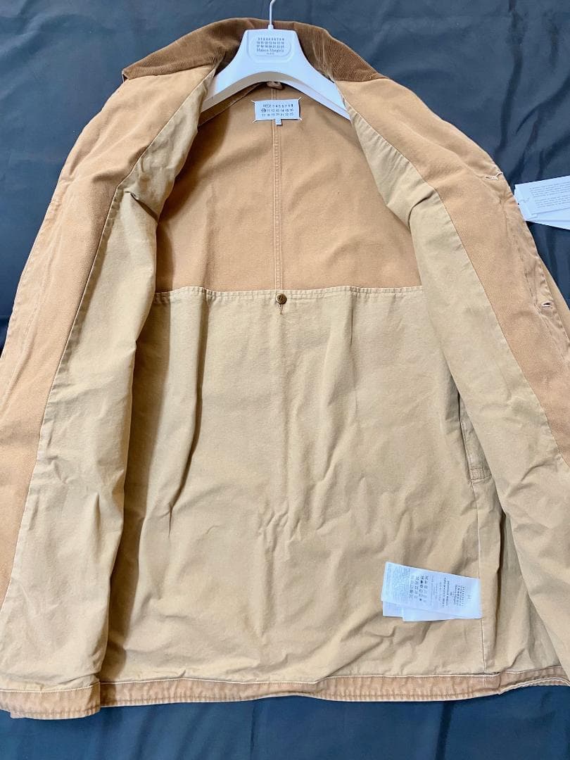 【新品】MAISON MARGIELA カラー ワックス コート ジャケット