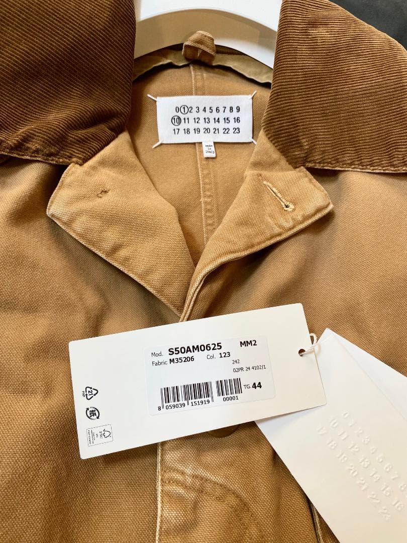 【新品】MAISON MARGIELA カラー ワックス コート ジャケット