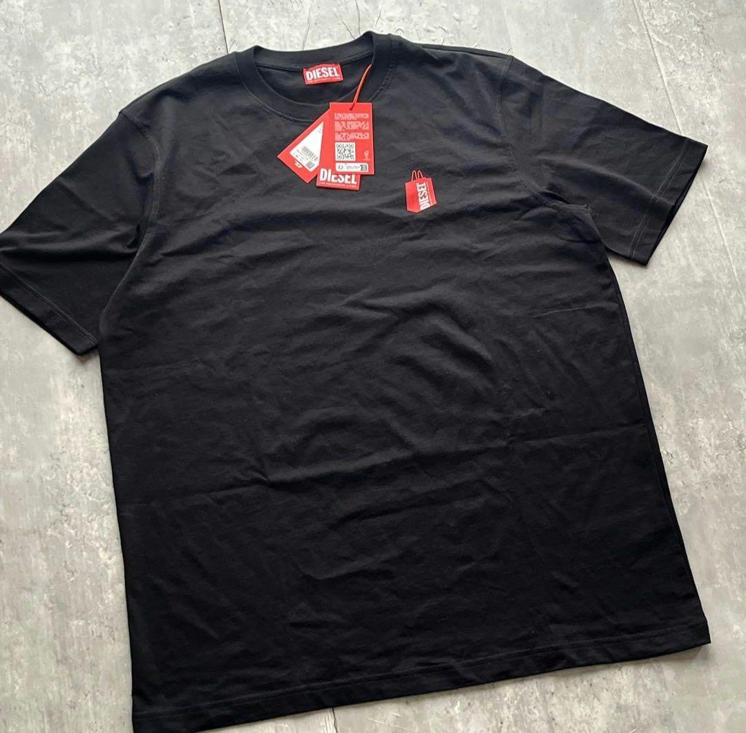 トップス XL DIESEL shop bag T-shirt grunge y2k