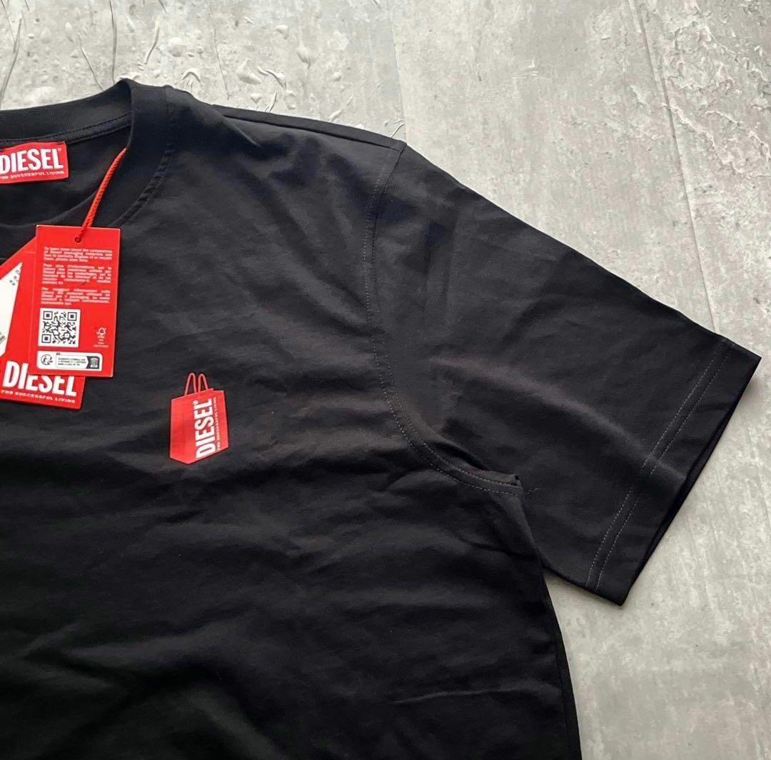 トップス XL DIESEL shop bag T-shirt grunge y2k